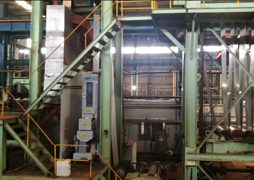 Vertical Electrostatic Oiler for Tin-free Steel line